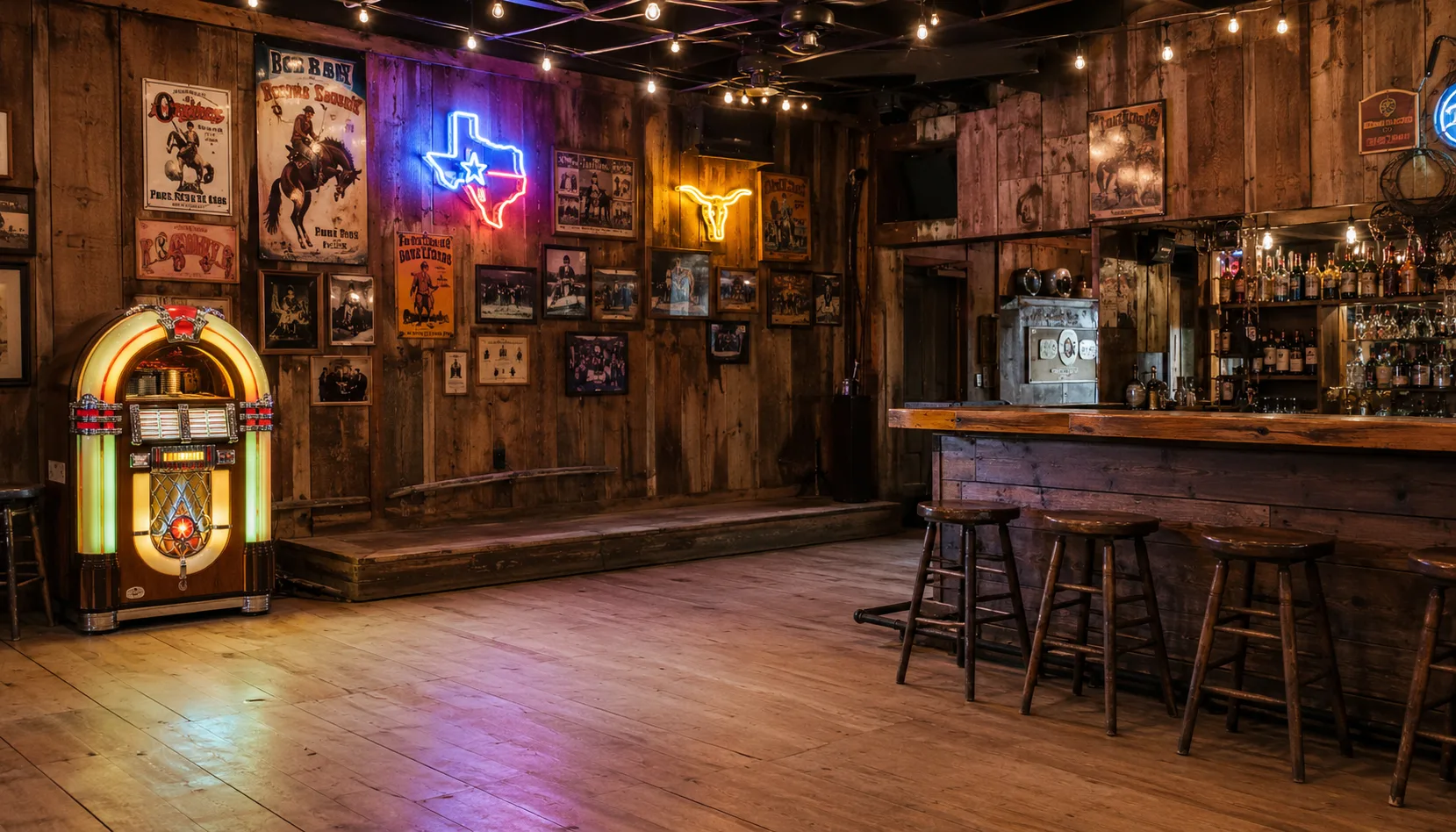 Arkey Blue's honky-tonk Bandera Texas