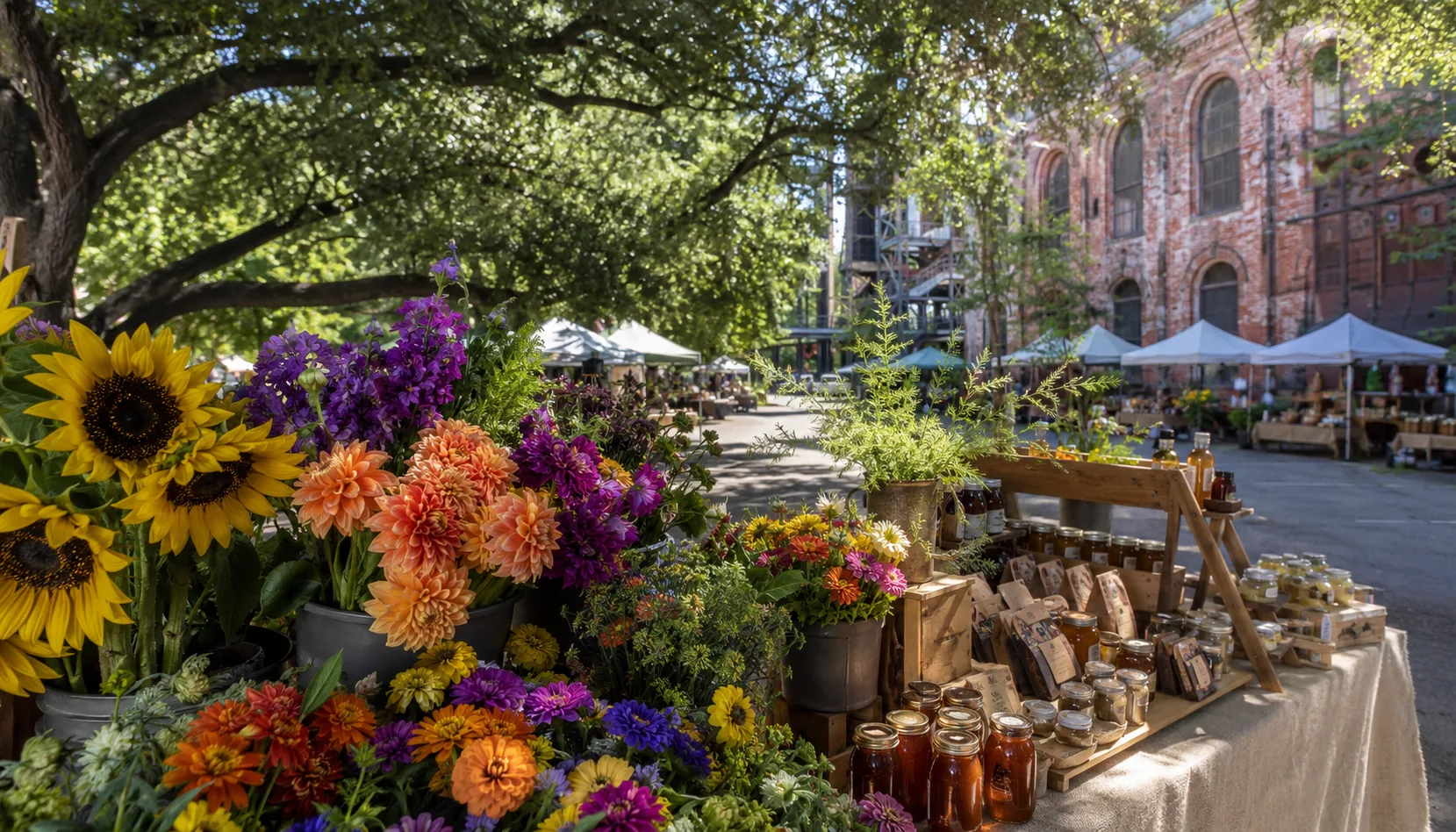 Pearl Farmers Market Saturday morning