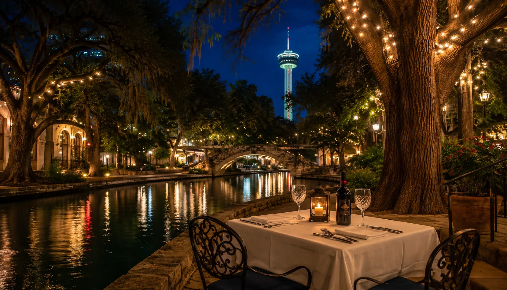 San Antonio date night rooftop
