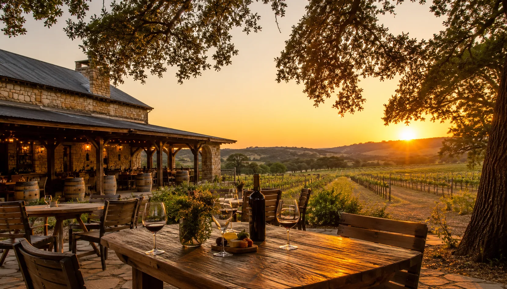 Hill Country winery on Highway 290