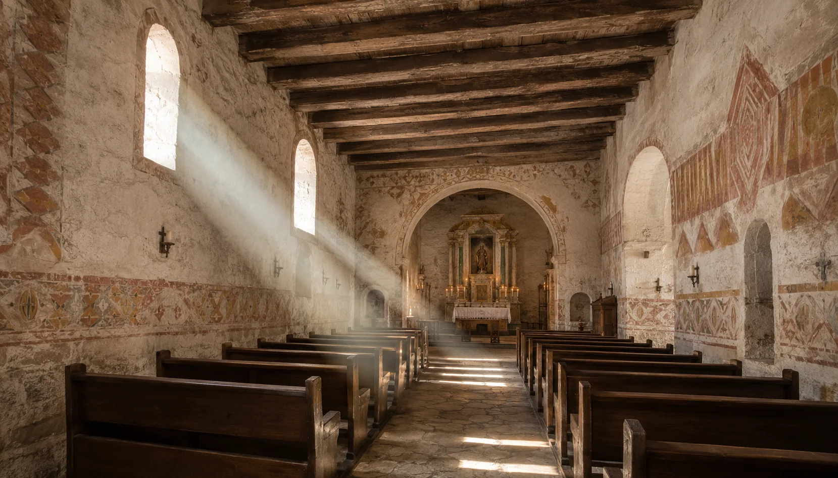 San Antonio Mission interior